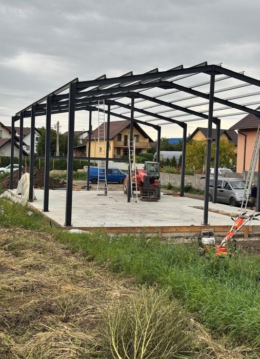 Structura metalica din profile metalice 10x15