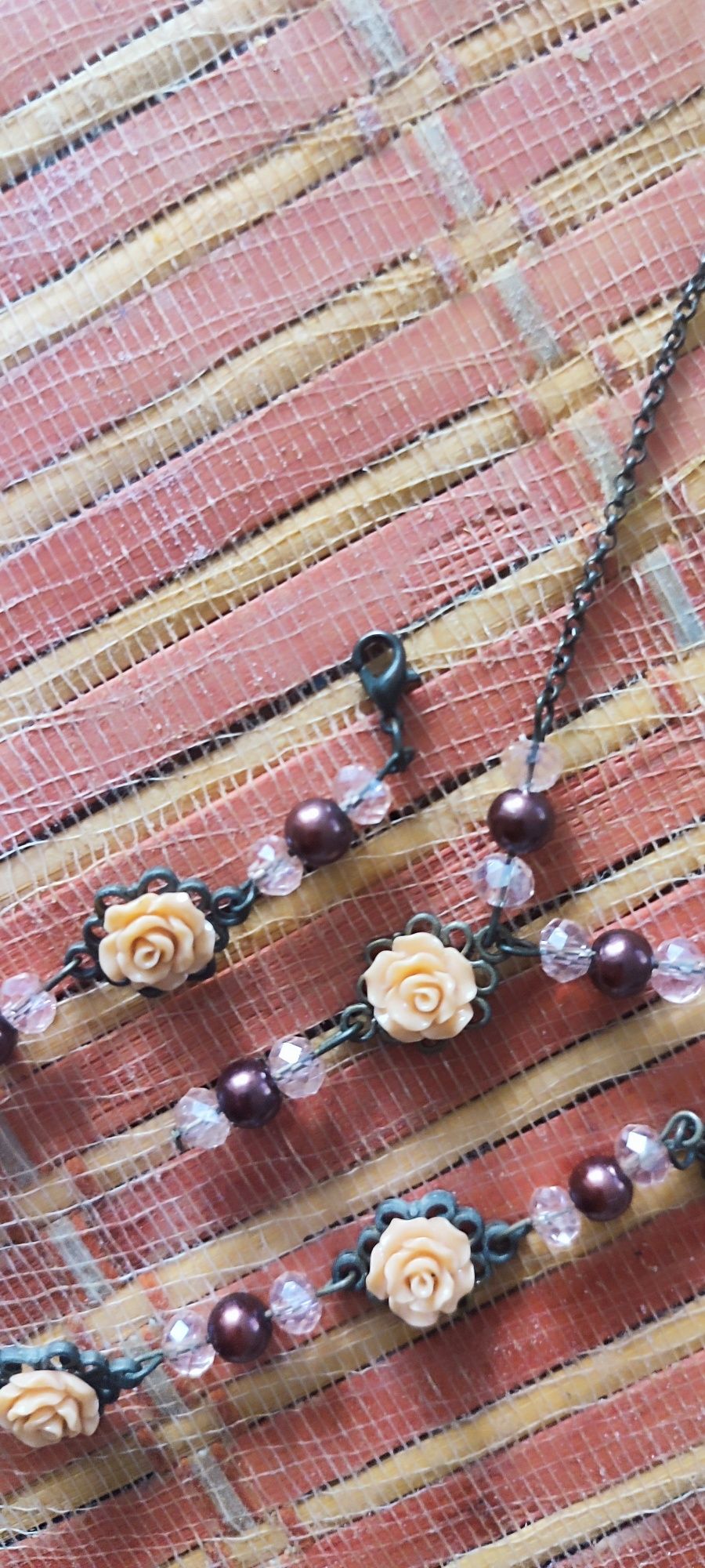 Set colier și brățară handmade, femei
