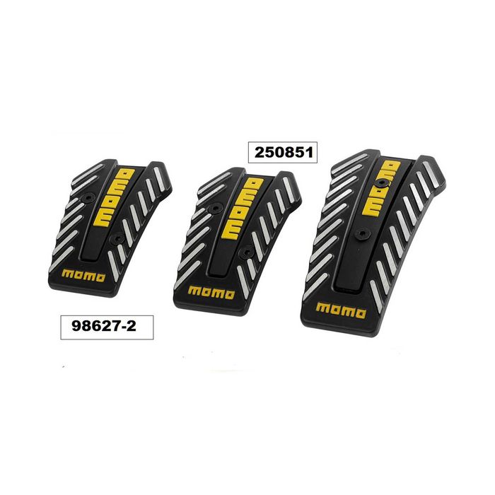 Спортни педали MOMO- черно+бяло -89627-2