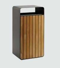 Урна уличная квадратная