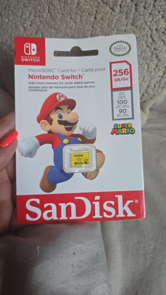 SanDisk памет карта за Nintendo Switch – разширение за игри