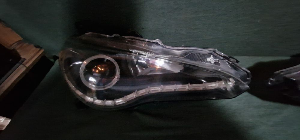 Оптика Toyota GT86 Subaru BRZ Scion FRS линзы фары ангельские глазки