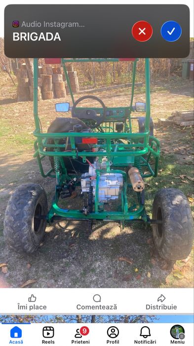 De vanzare buggy 125 perfect functional