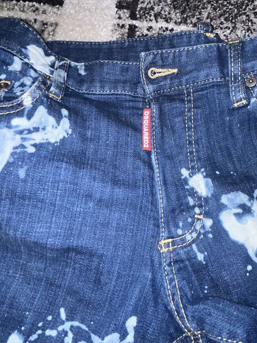 Blugi dsquared2 Bleached Jeans
