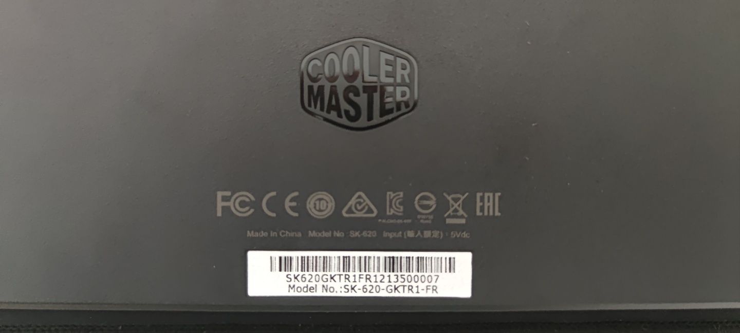 Tastatura Gaming Cooler Master SK620 franceza