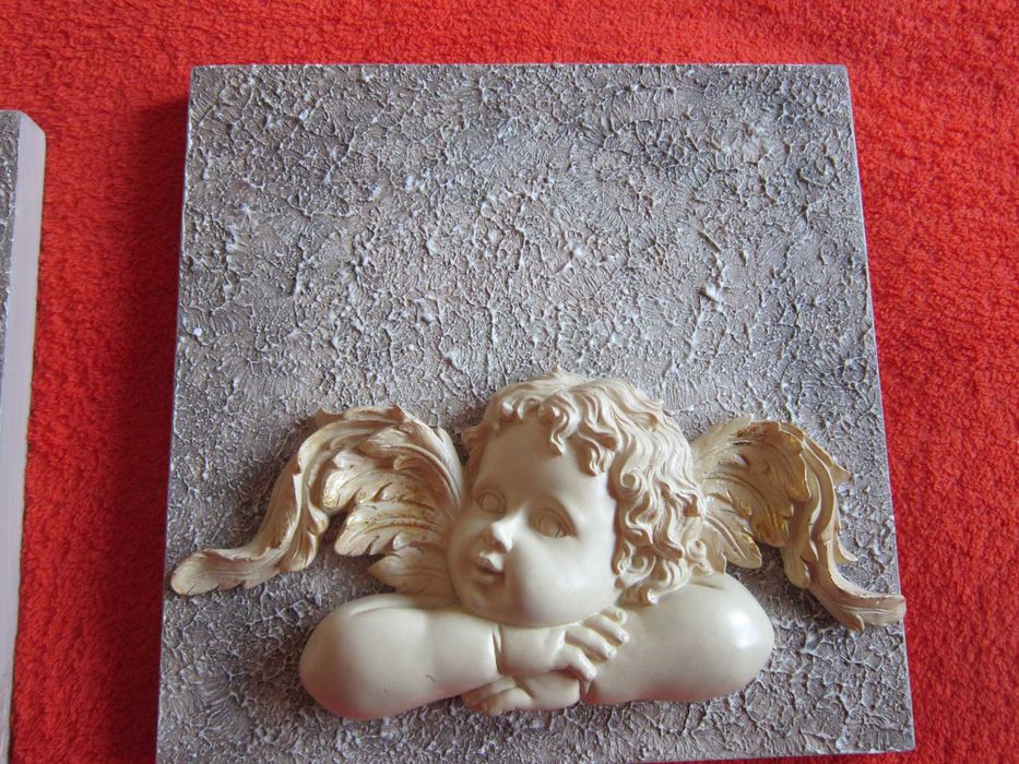 cadou rar Ingerul lui Rafael  tablou 3D vintage colectie Germania