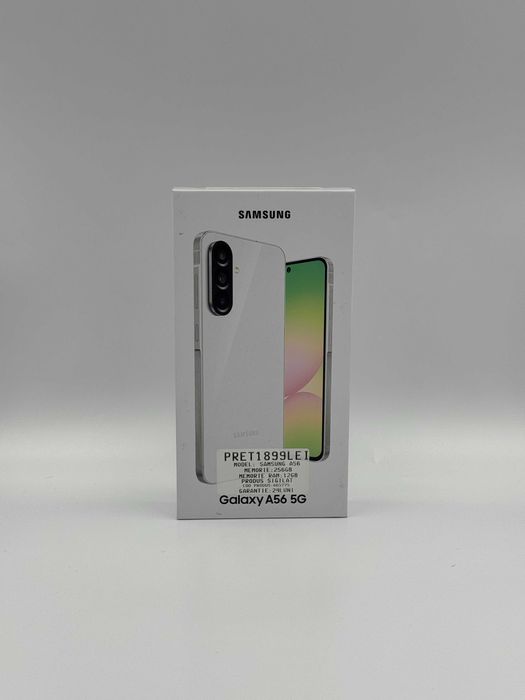 Magazin vindem samsung a56 sigilat garantie 256gb 12gb ram lightgray