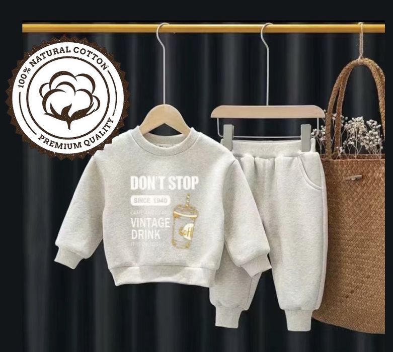 Двойка теплая детская на флисе