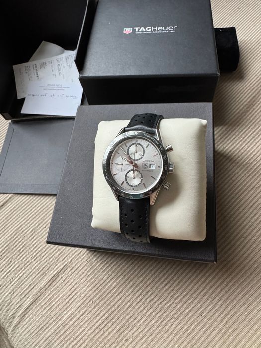 Tag Heuer Carrera Chronograph cal.16 41mm СИВ Профилактиран
