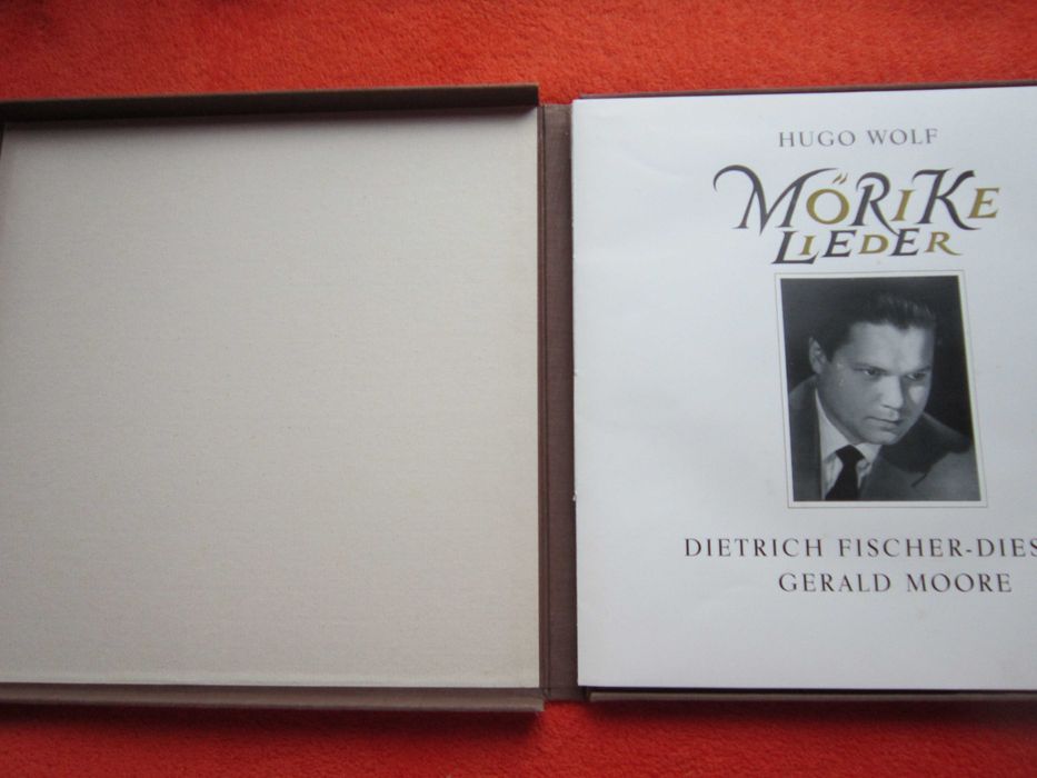 vinil rar Gerald Moore pian - Hugo Wolf - Morike Lieder
