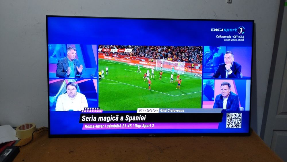 Televizor led Smart Android Sony 140 cm WiFi