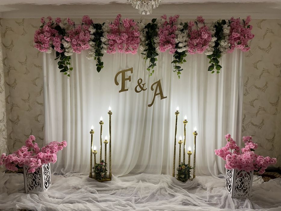 Sahna bezak, Оформления