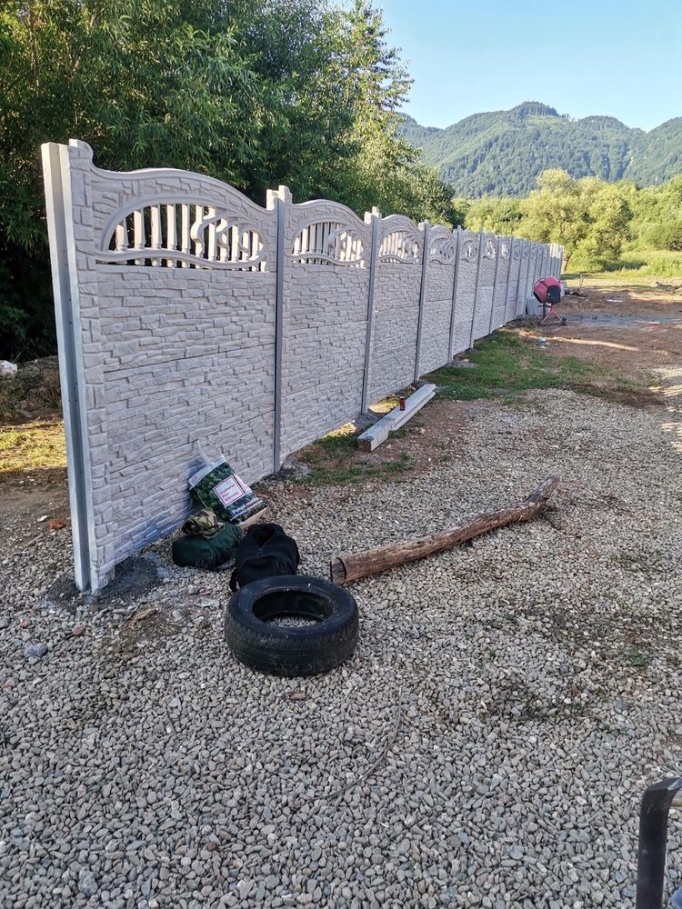Gard placi prefabricate