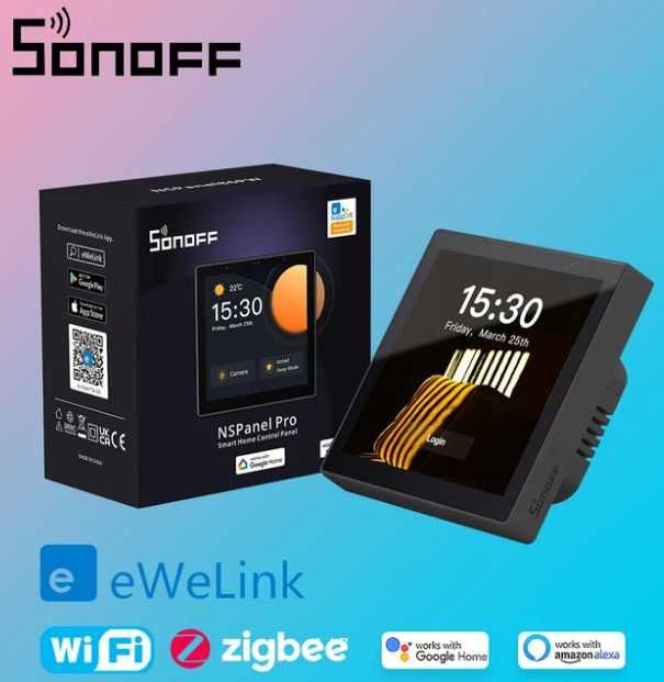 Панель управления умный дом SONOFF NSPanel Pro 120 Type Zigbee 3.0