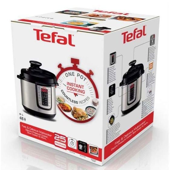 Мултикукър Tefal - робот за бързо готвене под налягане