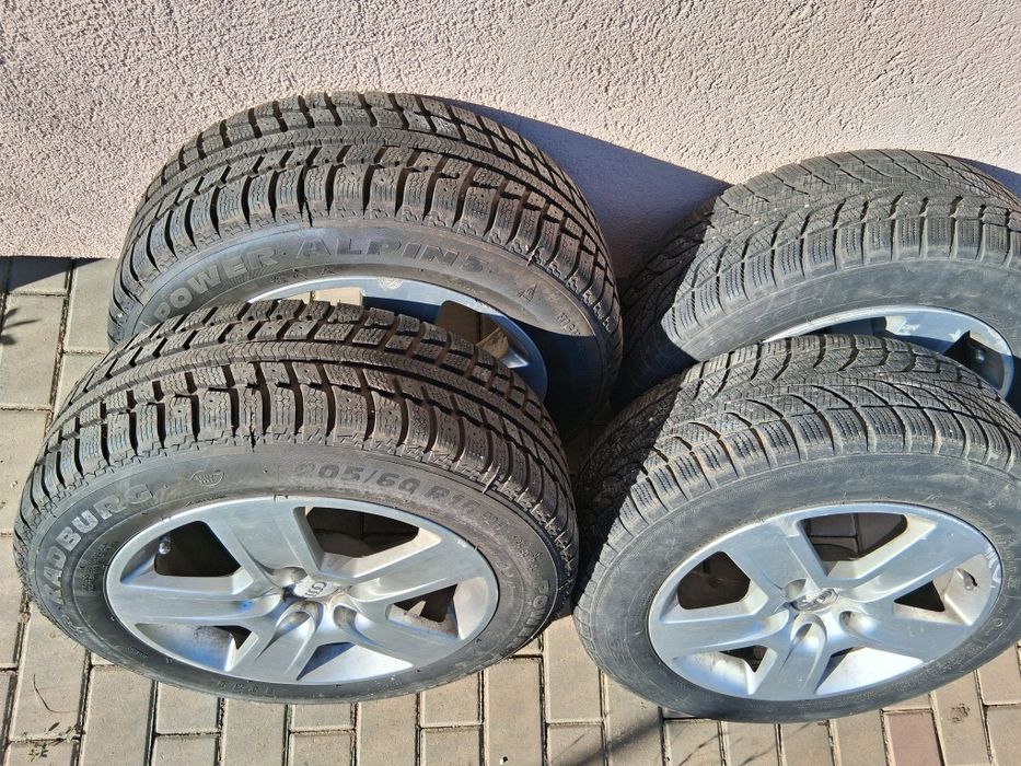 Anvelope cu jante 205/60/16