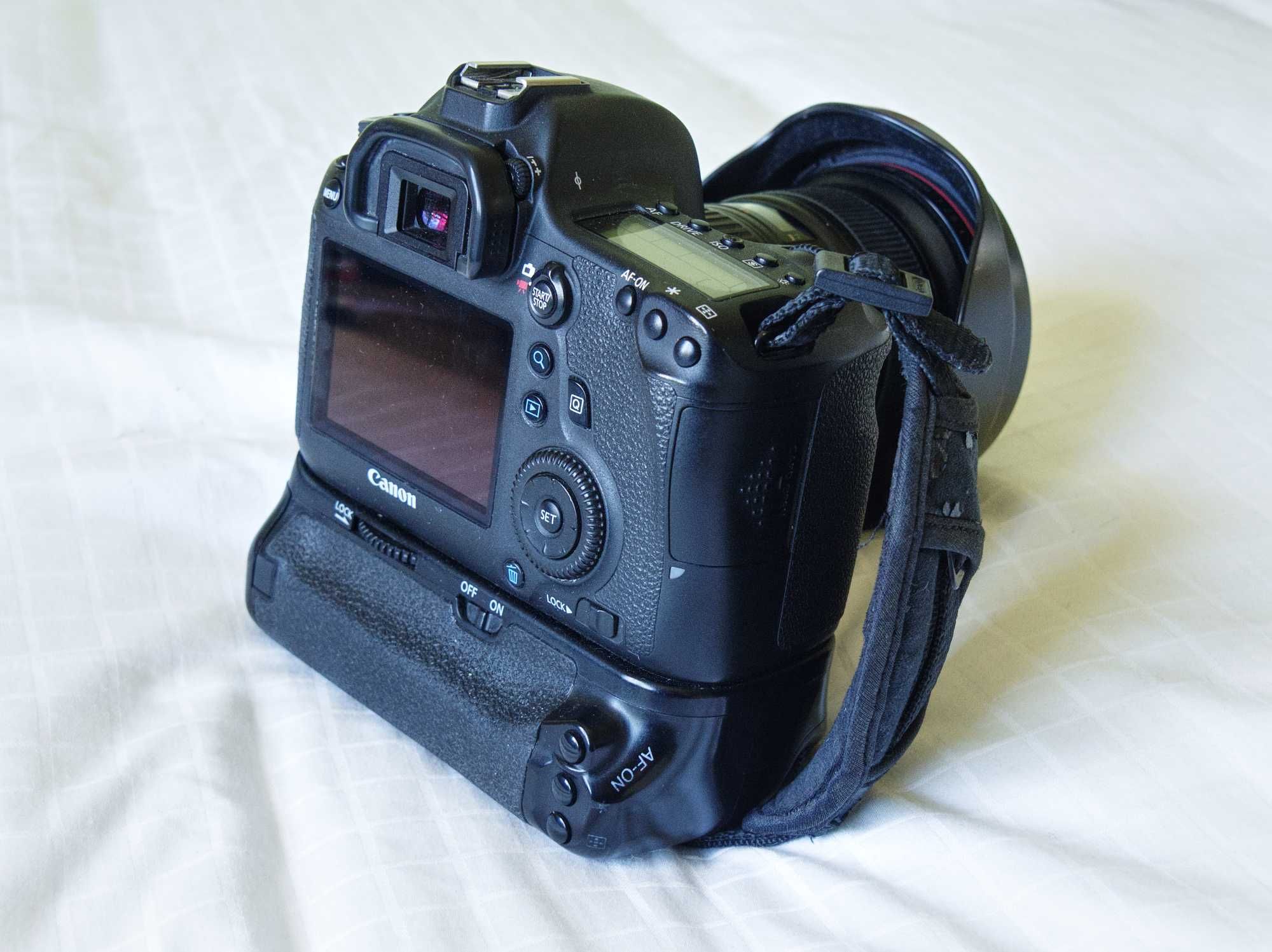 Canon EOS 6D тяло с хватка и още