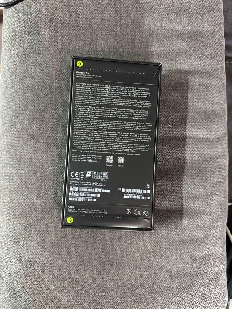IPhone 13 pro 1 TB Graphite