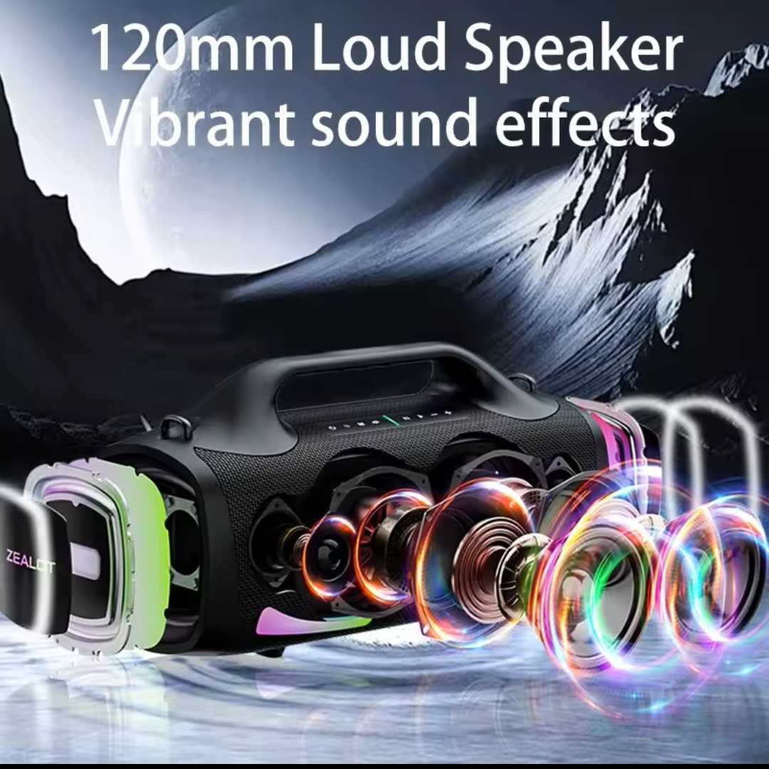 Bluetooth блутут колонка 100 w zeallot