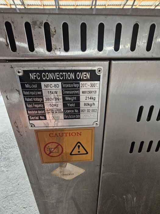 Kanviksiyoni pech 8 ta listlik soustar 380v