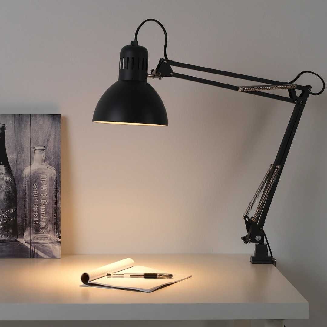 Настольная лампа IKEA Терциал E27, 13 Вт, металл