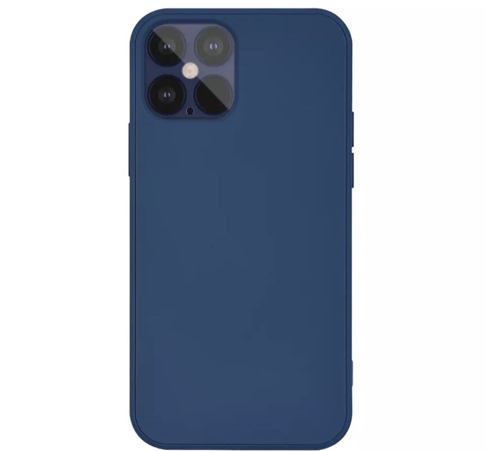 Husa Square Case Silicon Catifea Interior - Iphone 11 PRO 11 PRO MAX