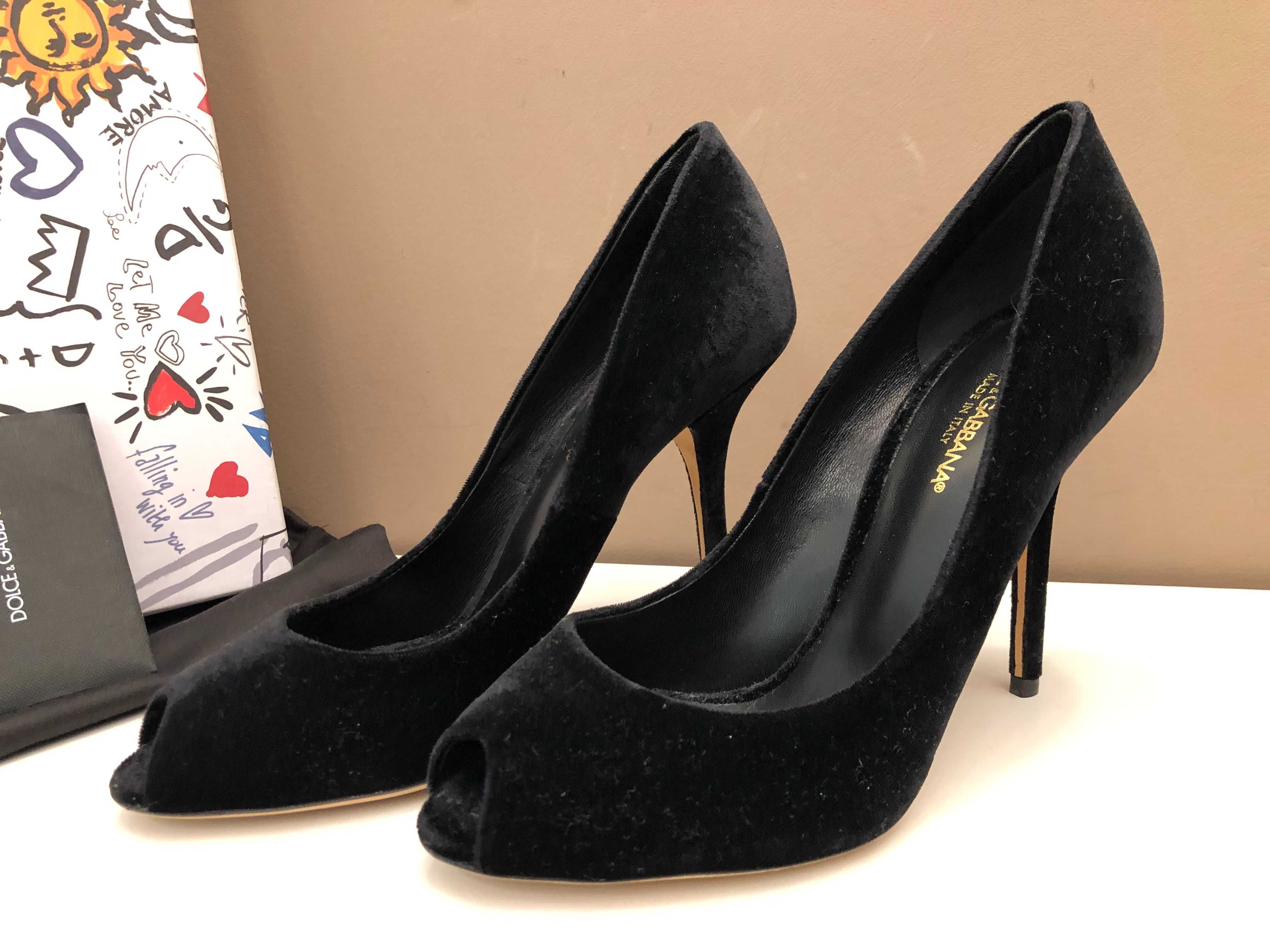 Dolce Gabbana pantofi dama 37 si 38 originali full box retail 590 euro