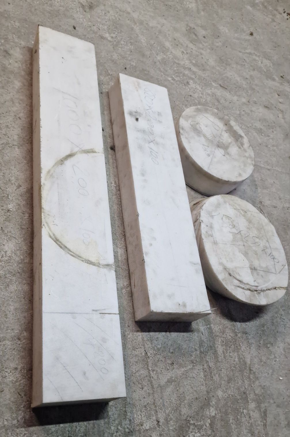 Placi poliamida 100mm grosime Uzinaj Prelucrari Material poliamid  10c