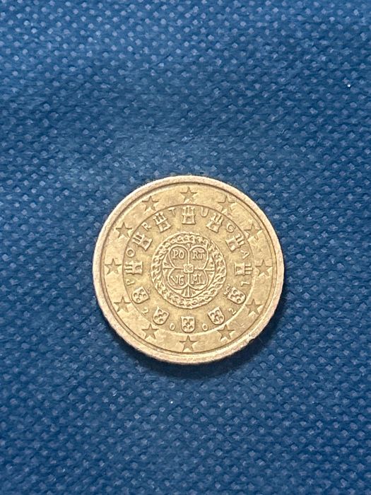 Moneda 50 cenți 2002
