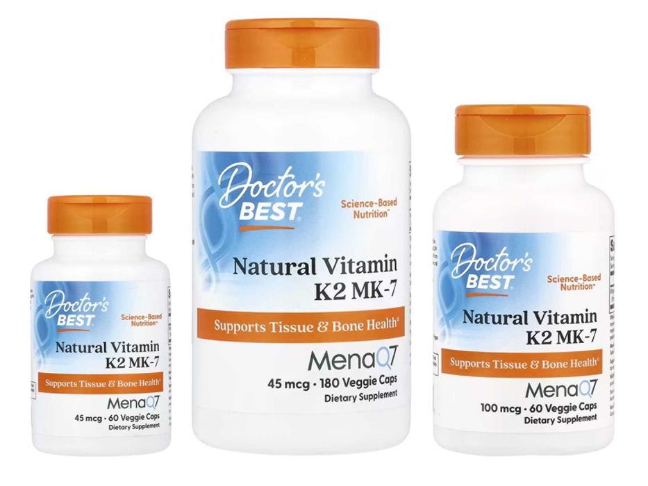 Doctor's Best Doctors Best Natural Vitamin K2 MK-7 витамин K2 MK-7