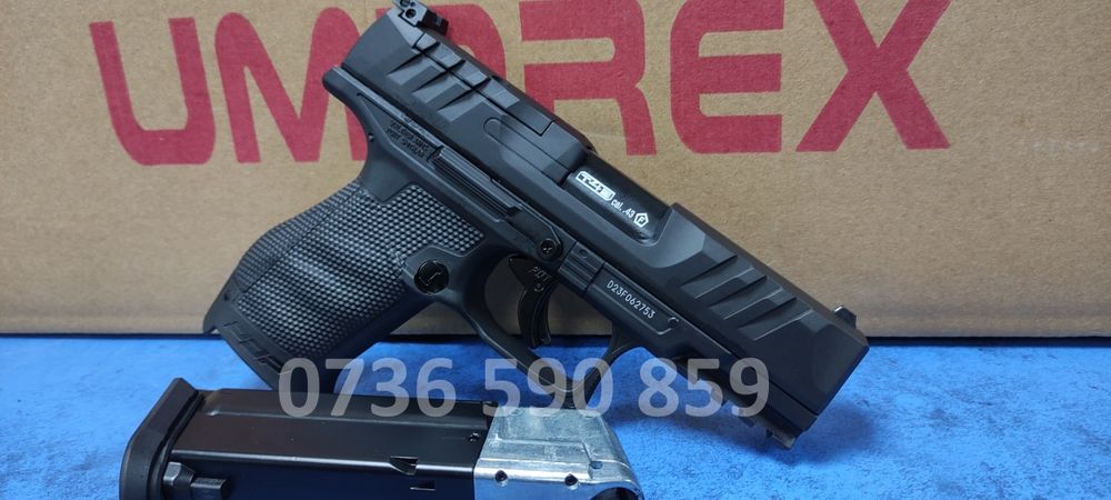 Pistol paintball 5j putere bile cauciuc recul pe co2 NU autoaparare