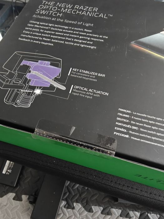 Razer Huntsman Elite Чисто Нова Неразопакована