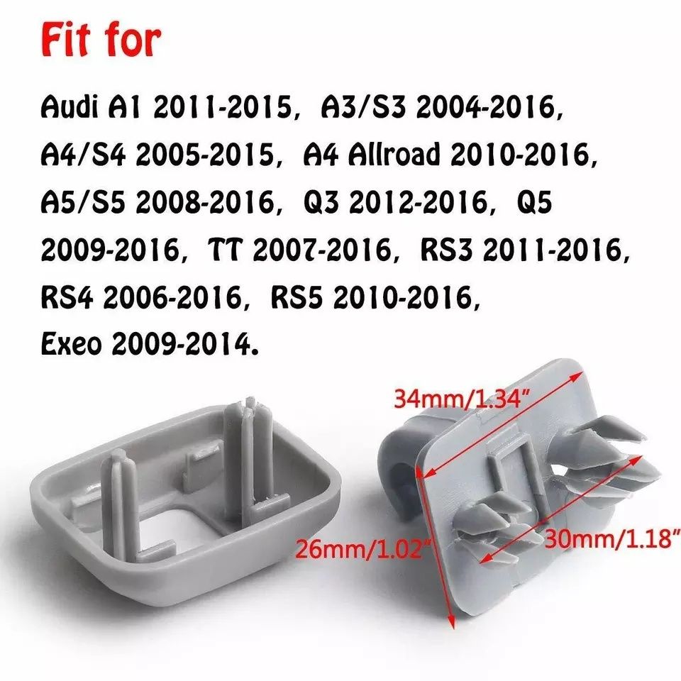 Clips/clema suport parasolar audi a1 a3 a4 a5 q3 q5 tt SET 2 BUC