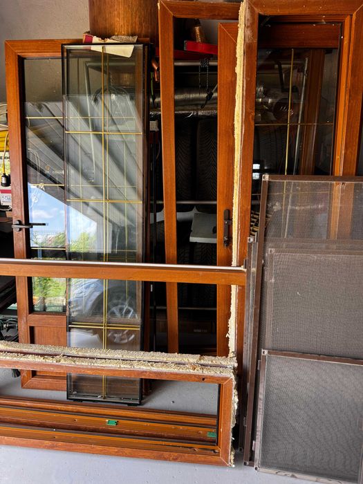 Vand usa termopan VEKA + 2 geamuri lateral