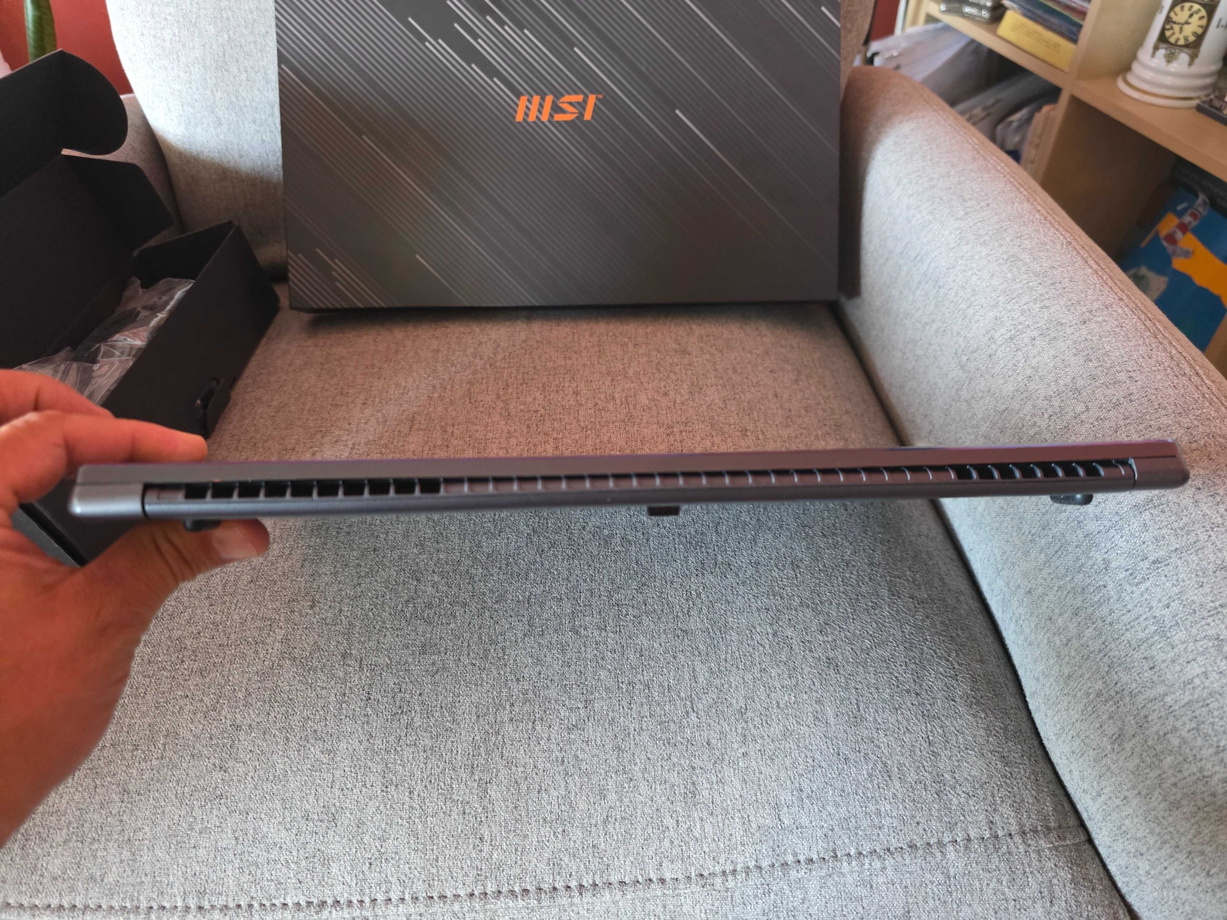 Геймърски и бизнес лаптоп MSI в гаранция Intel i7, 1TB, 4K, GTX 1650