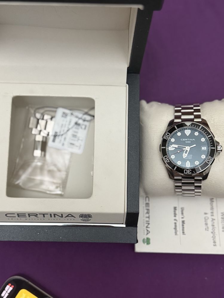 Продам часы Certina оригинал