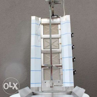 Дюнер машина  газ професионална 2ка,3ка,4ка+тава+шиш+Подарък Нож/Масат