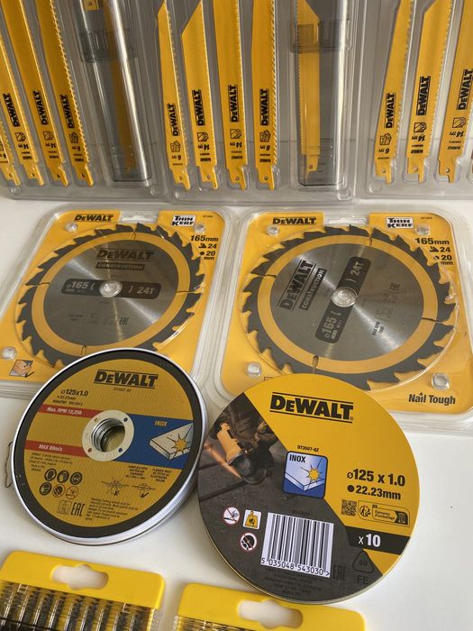 DeWALT Комплект плоски свредла за дърво DT4798