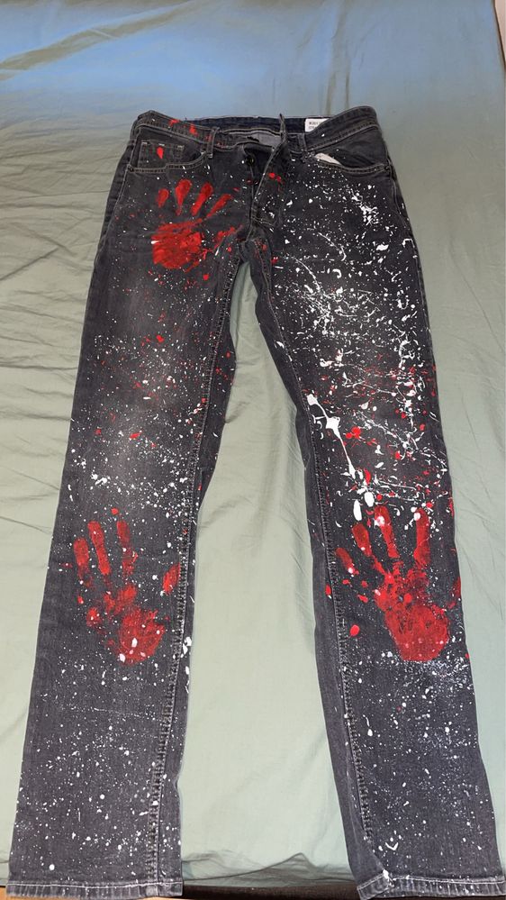 blugi custom denim