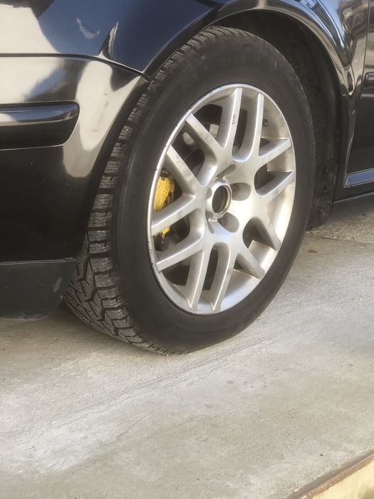 4 броя джанти 16 5x100 със зимни гуми