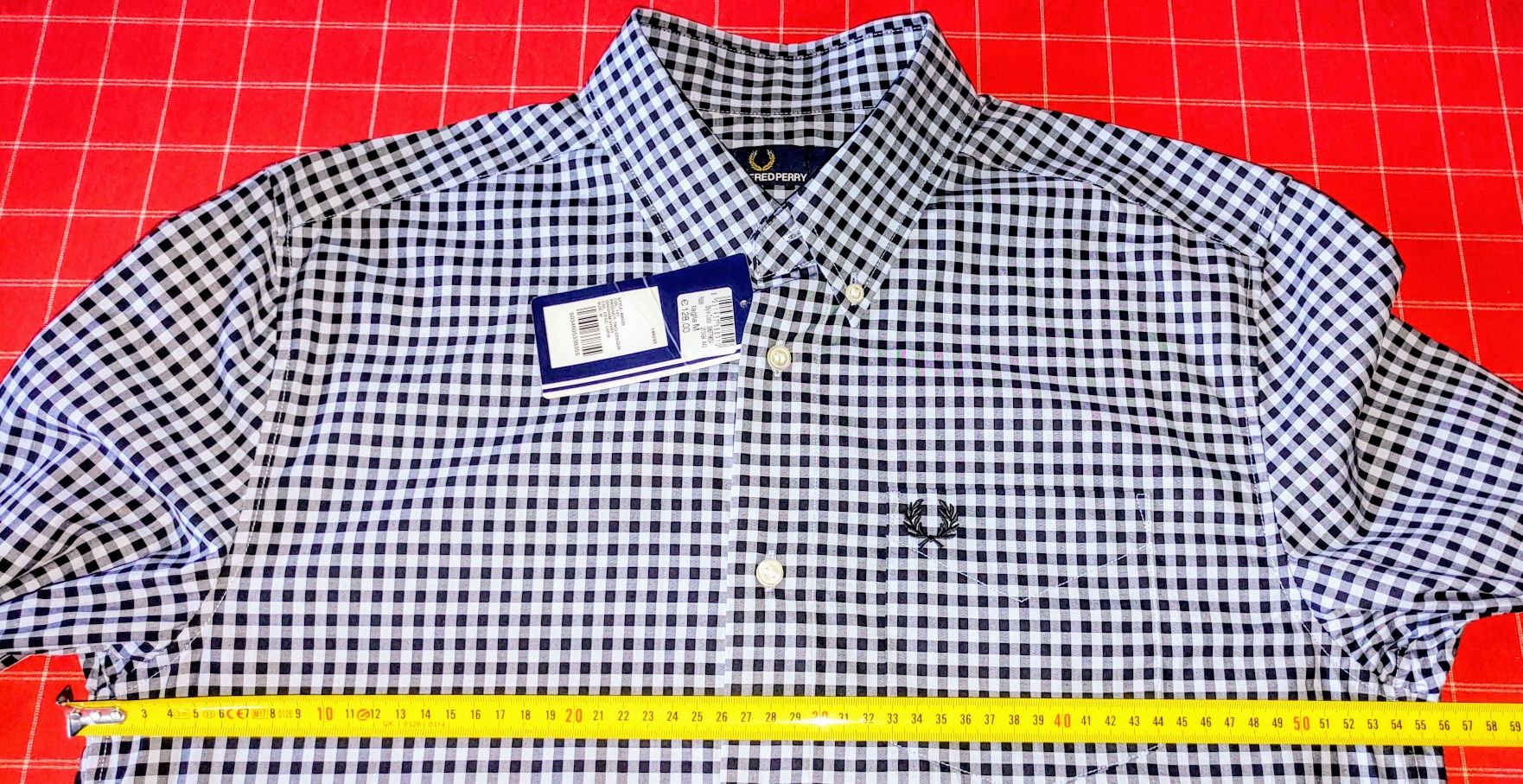 ** cămașă *FRED PERRY* M *51%reducere *Original !!