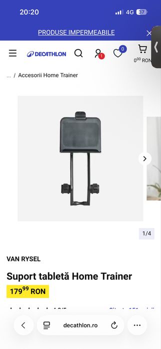 Suport tabletă Home Trainer