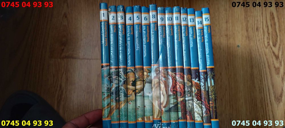 carte carti colectie muzee 14 volume impecabile