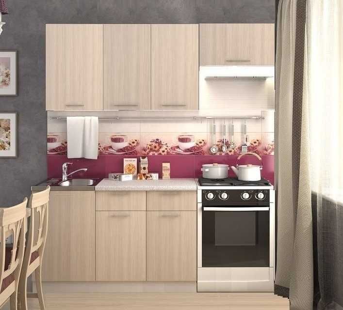Кухонный гарнитур Мини 180 см от АЗИЯ СКЛАД в наличии А288701