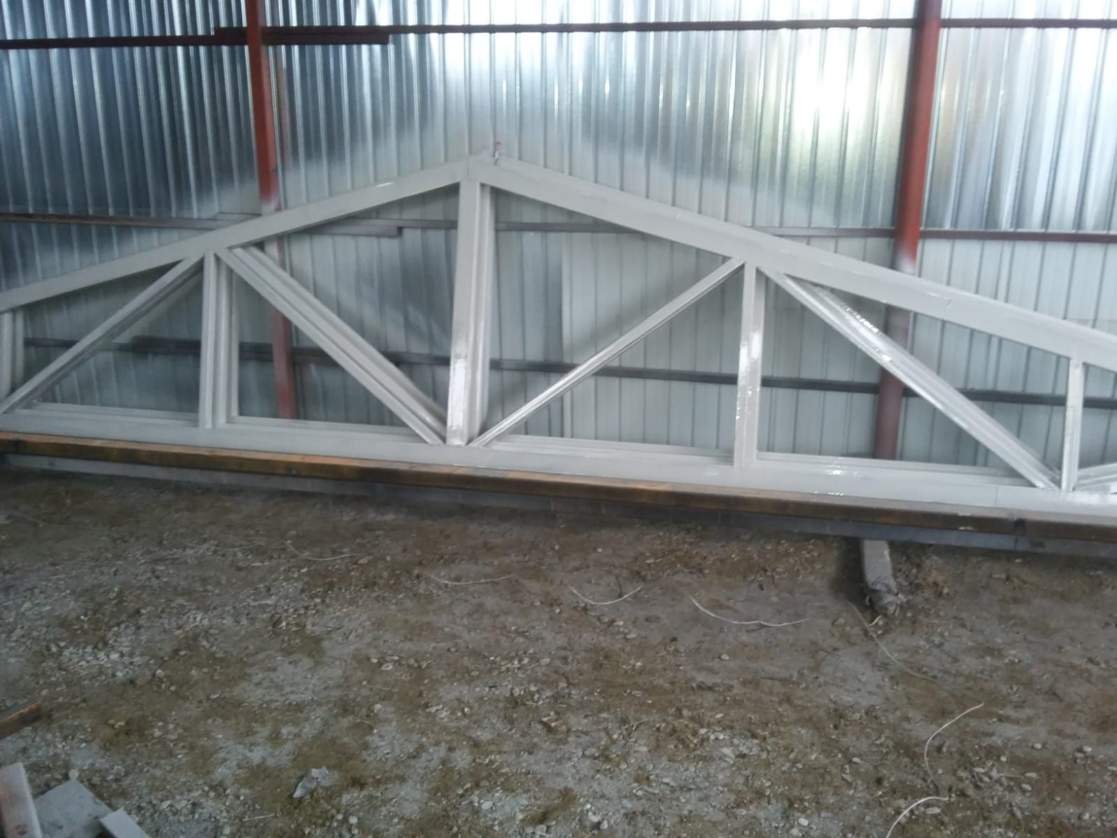 Vand hală metalica 9m×30m×3m/4m