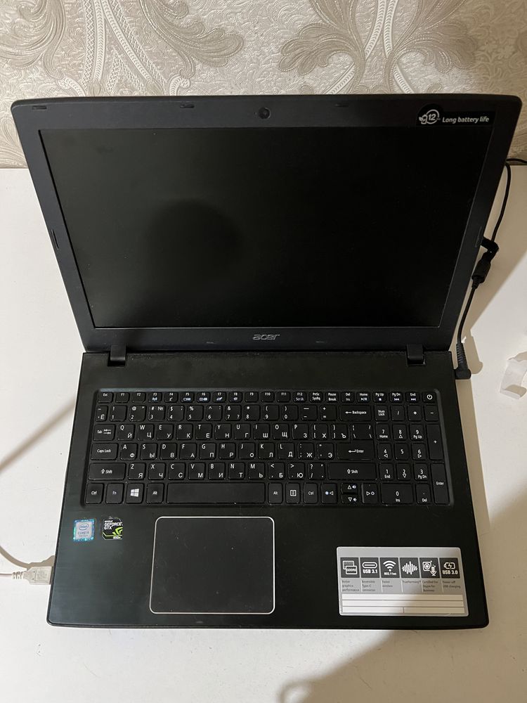 Ноутбук Acer Aspire E15