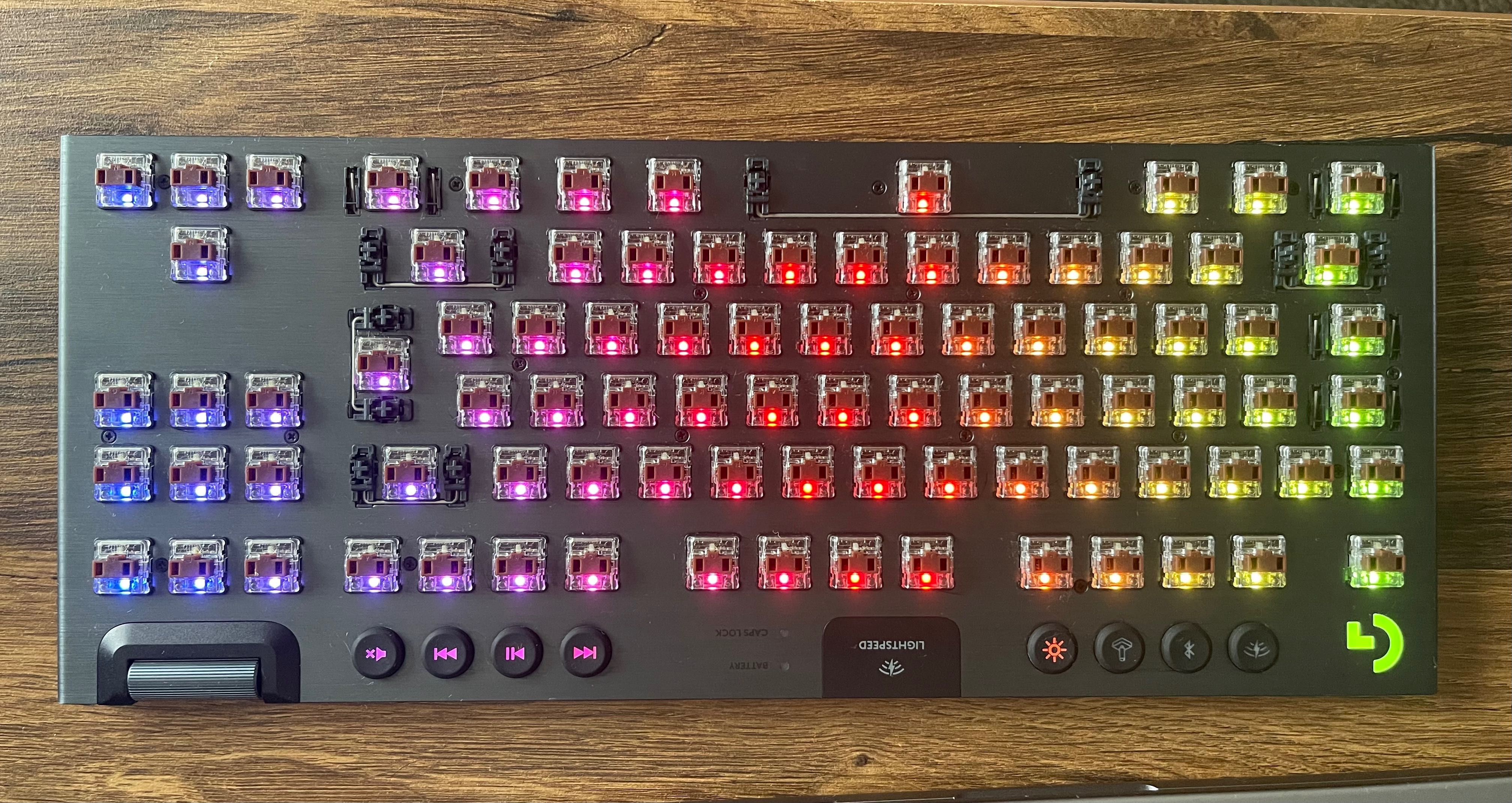 Геймърска клавиатура Logitech G915 TKL Lightspeed