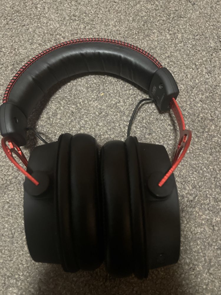 Casti Gaming HyperX Cloud Alpha Red