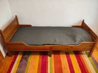 pat copii reglabil lungime Leksvik (Ikea) (saltea & somiera inclusa)