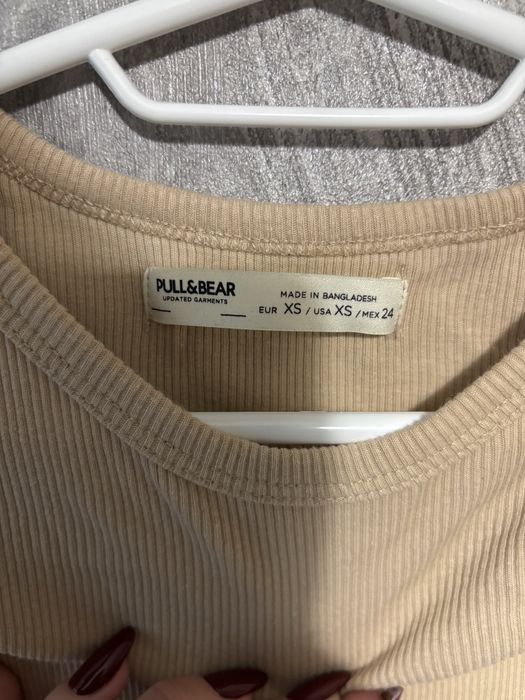 Top crem/Bej marimea XS